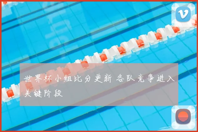 世界杯小组比分更新 各队竞争进入关键阶段