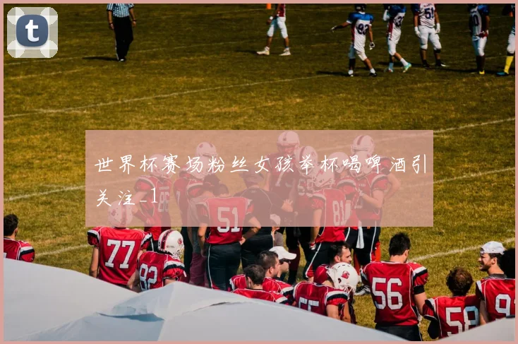 世界杯赛场粉丝女孩举杯喝啤酒引关注_1